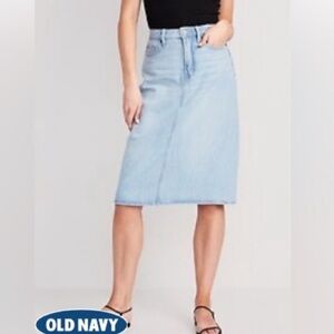 Old Navy Jean Skirt